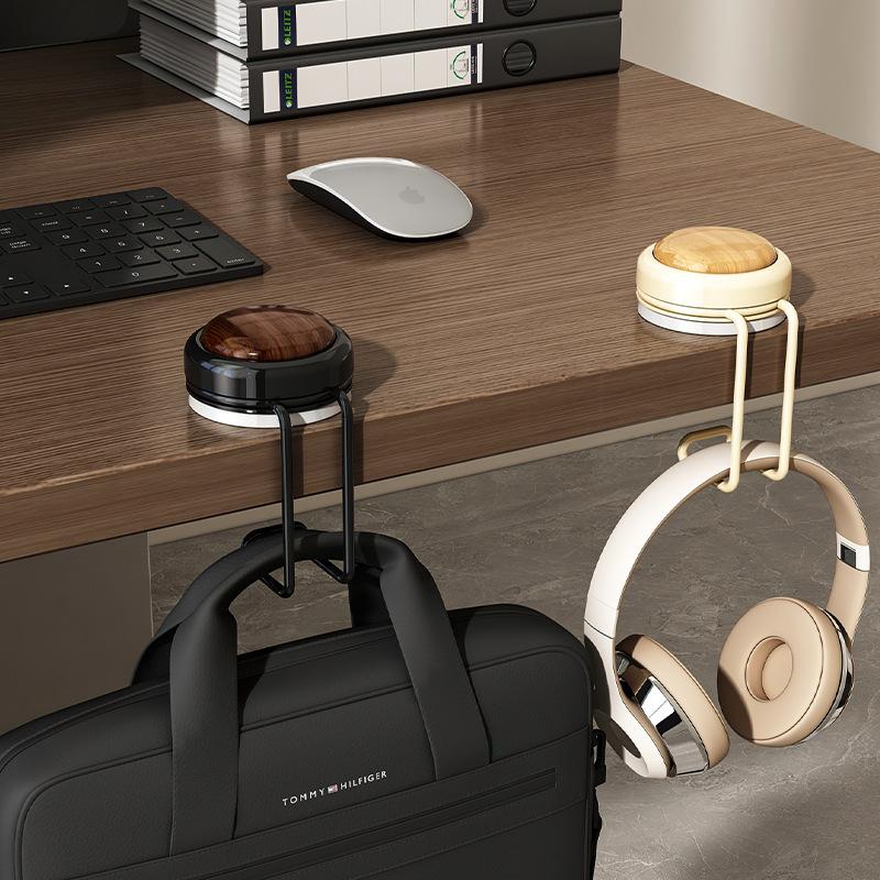 Suction Cup Bag Hook, Movable Student Desk Bag Hook, No Need To Drill Holes, Dormitory Desk and Desk Side Hook