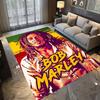 Vibrant Rasta Music Fusion Carpet Living Room and Bedroom Mats Doormat Dormitory Decoration Bathroom Mat Protective Pad