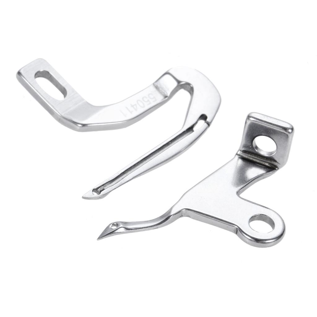 Metal Sewing Machine UPPER 550568 and LOWER 550411 Loopper Fit For Singer Serger 14U544,14U554,14U555 # 550568 5BB5287