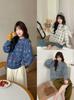 Korean Style Floral Jacquard Round Neck Pullover Sweater for Women - Soft, Loose, Trendy Knitwear for Autumn/Winter.