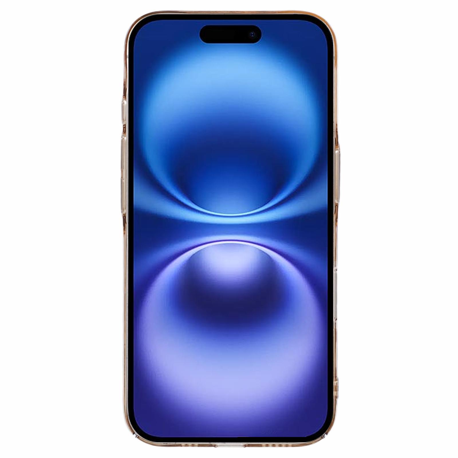 

X-LEVEL For iPhone 16 Case Slim Hard PC Transparent Shockproof Phone Cover