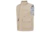 Vests Men's Khaki Stand Collar Moderate Workwear DQ4305-247