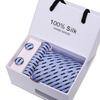 Gift Box Five-Piece Tie Men'S Formal Wear Business Casual Wedding Groom Bow Tie Square Scarf