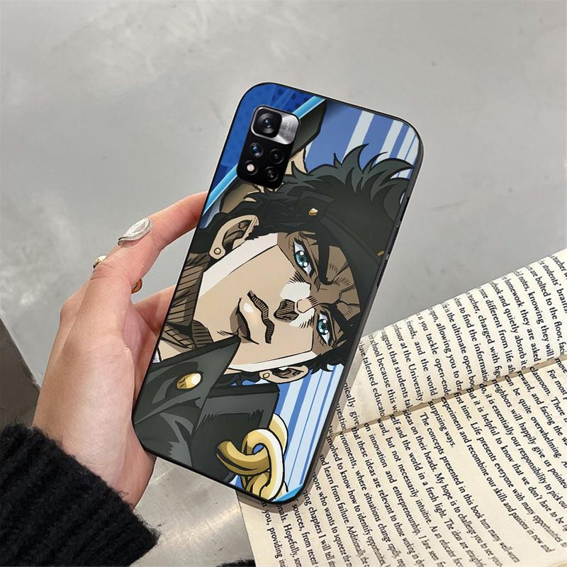 Jotaro Anime jojo's bizarre adventure Phone Case For Xiaomi Redmi note 14 Pro 14 13 12 11 10 Pro 14S 12S 11S Redmi 14C 13C 10
