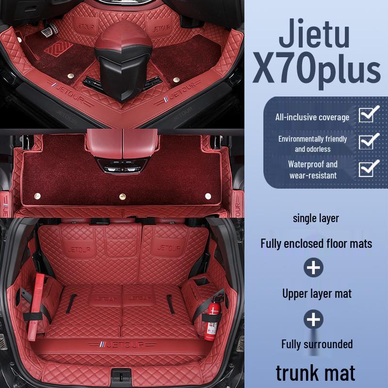 Jetour X70plus Full Coverage Floor Mats for Chery X70Pro - Custom Fit Car Mats