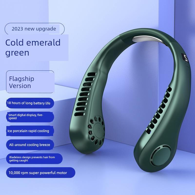 2026 New Model Outdoor Office-Specific Neck-Hanging Fan, Portable Mini Fan with Ultra-Long Battery Life