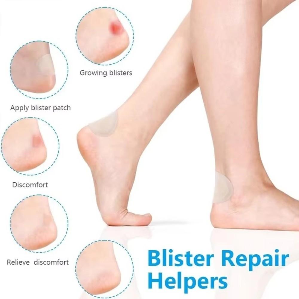 10-100pcs Adhesive Foot Patches Hydrocolloid Heel Liner Shoes Stickers  High Heel Shoes