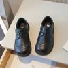 School Student Shoes for Boys Kid Spring Autumn Block New Black Boy Girl Loafer Soft Sole Kid Flats