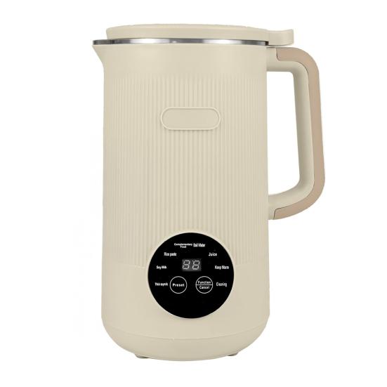 Soy Milk Machine 8-in-1 Function Humanized Touch Screen Food Grade Nut Milk Extractor Multifunctional Juice Maker