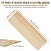 New Bread Transfer Pee French Bread Flipping Boards Beech Bread Serving Tray Wooden Pie Loaves Flipping Board Baking Tools