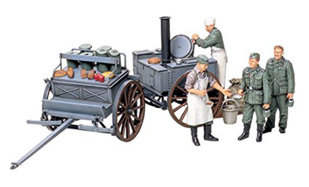 Tamiya Military Miniature Series 247 German Army Field Cooking Set Plastic Model Kit 35247 1/35 No.