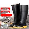 Zhongyi Men's Steel-Toe Industrial Rain Boots