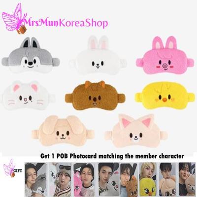 Stray Kids Skzoo Sleep Mask - celebrATE ( with Photocard from Pop Up)