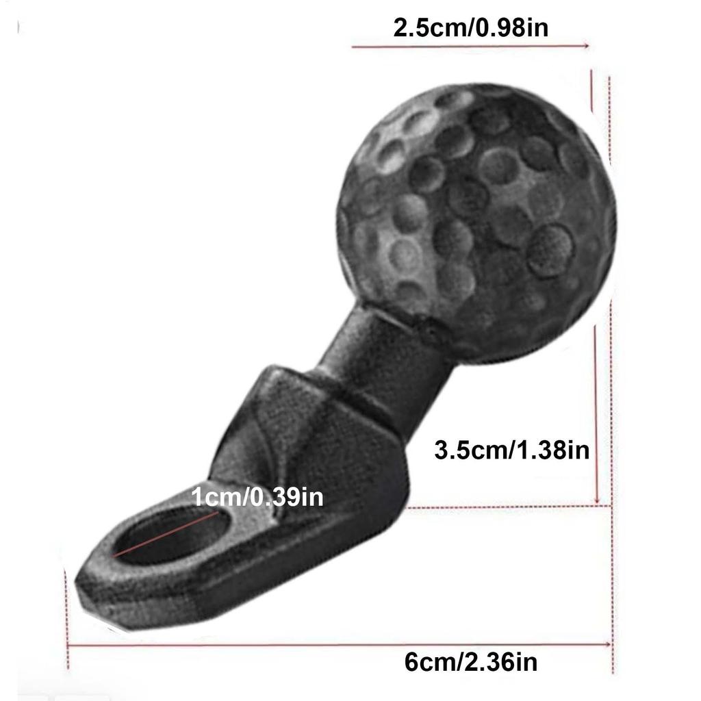 Winkel-Schraubenkopf Ram Mount Halterungsbasis mit 1 Zoll 25mm Kugeladapter für Motorrad-Rückspiegelhalterung
