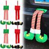 1PC New Year Car Christmas Elf Santa Legs Decoration Christmas Decor for Home Xmas Tree Pendants Ornaments Happy Gifts Amagi