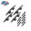 4Pcs Rear Bed Rope Tie Down Hooks Clips with Screw for 2002-2008 Dodge Ram