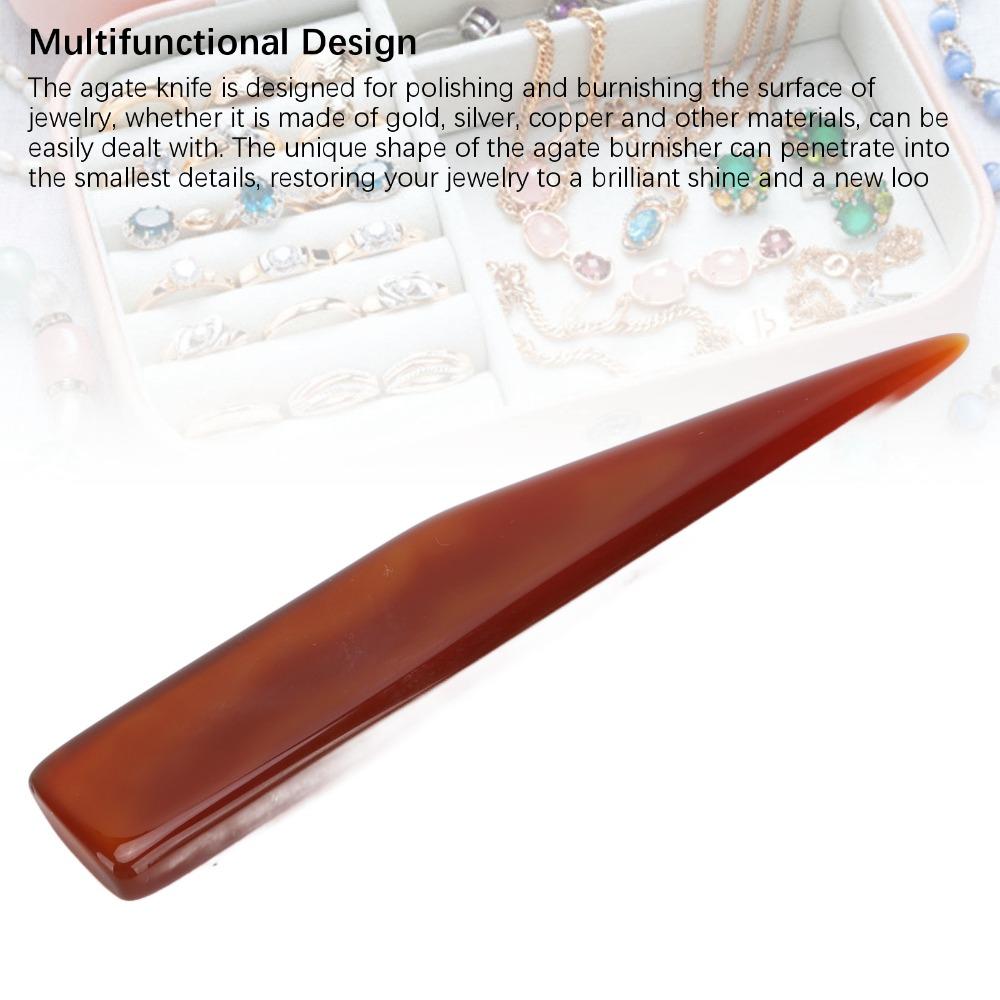 Glänzendes Finish Schmuckpolierwerkzeug Achatmaterial Handwerkspolierwerkzeug Handwerksarbeit