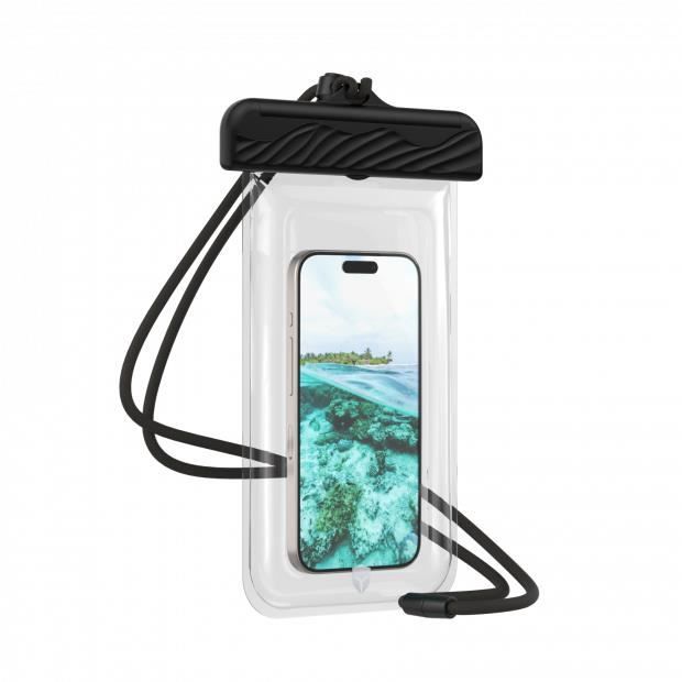 Pochette Etanche & Flottante Renforcée IPX8 Noire - Garanti à vie Force Case