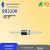 SR3100 3A 100V DO-27 Through-Hole Schottky Diode by Guanglv Semiconductor