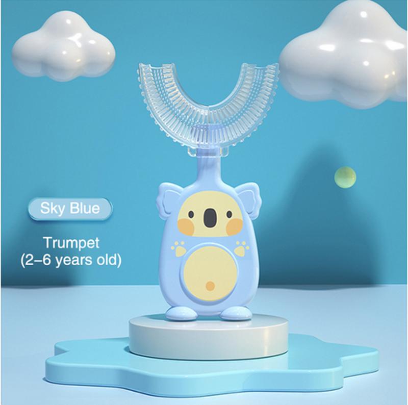 Baby Toothbrush Children's Teeth Oral Care Cleaning Brush Soft Silicone Baby Teether Toothbrush New Baby Products 2-12 Years Old