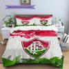 Fluminense FC  Pattern Bedding Quilt Set  Home Decoration  Gift (1 * duvet cover + 2 * pillowcase  without core)