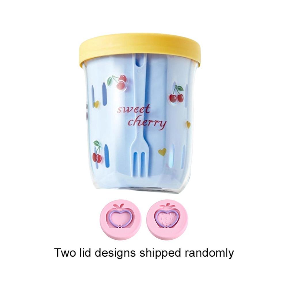 Auslaufsicherer Frühstücksbecher Wiederverwendbar Ablass-Fruchtbecher Multifunktionaler Haferflockenbehälter Büro