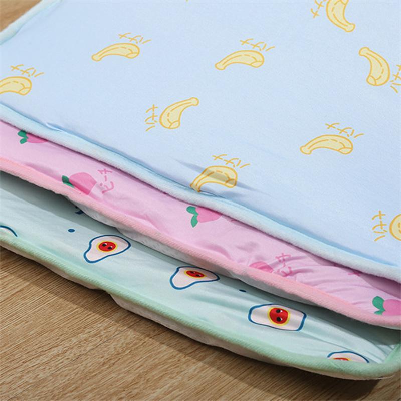 Summer Cooling Pet Cat Bed Cushion Ice Pad Dog Sleeping Square Mat For Puppy Dogs Cats Kennel Top Quality Cool Cold New
