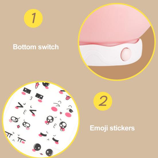 Wooden Fish Night Light Cute LED Lamp Nursery Nightlight for Kids Rechargeable Bedside Touch Lamp Fun Stress-Relieving Toy And Home Decor