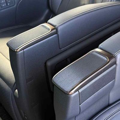 [40AV-022] Couvercle de porte-gobelet de siège arrière pour Alphard Vellfire Série 40, Résistant aux rayures, Film carbone,