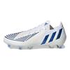 adidas Predator Edge.1 Low FG Weiß Hi-Res Blau Herren Sneaker Wolkenweiß GV7388