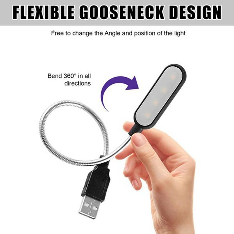 Portable LED Desk Lamp Ultra Light Foldable Eye Caring Soft Light for Travel Study Reading Working Use