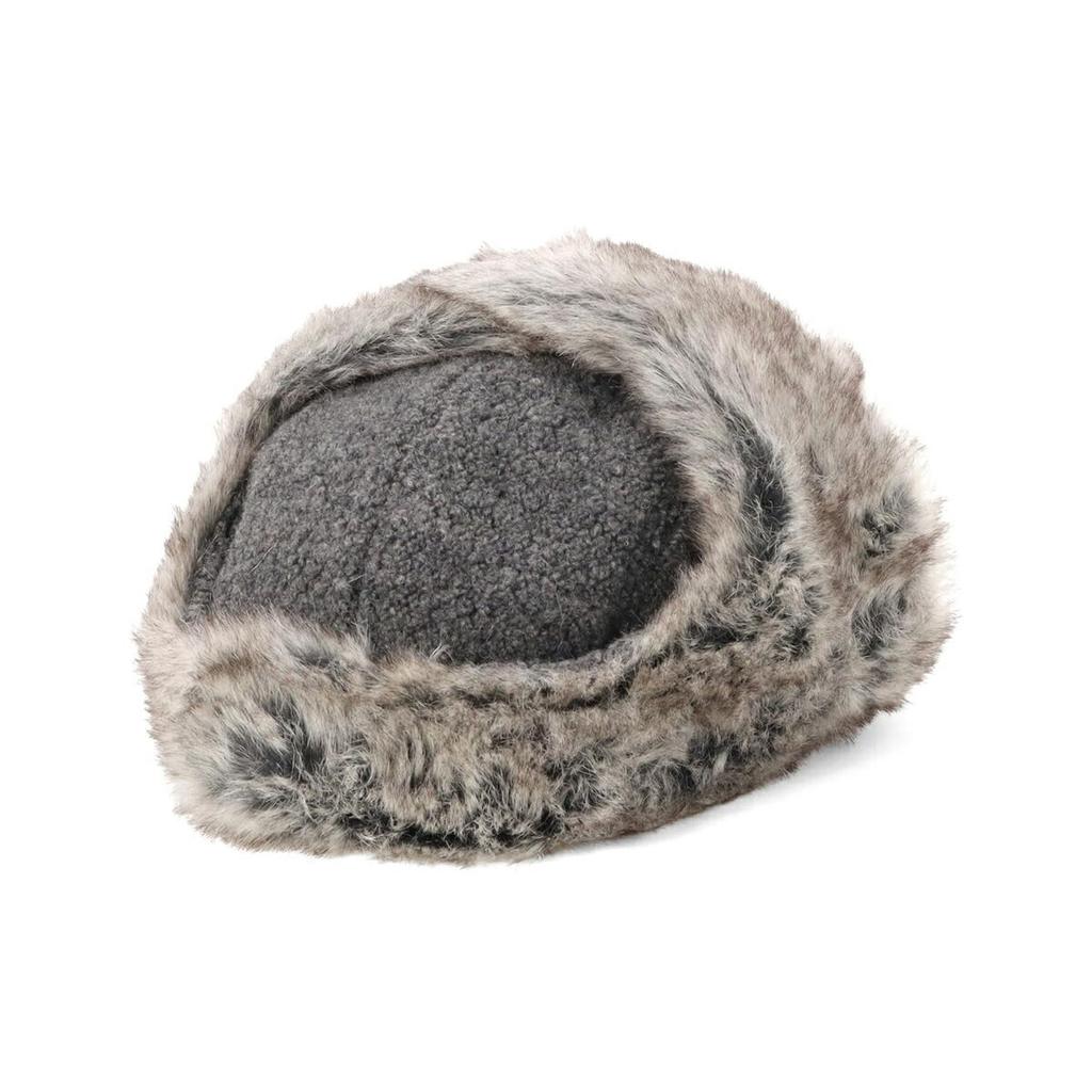 New Era Trapper Cap, Ecowool, ONSPOTZ Exclusive, Dark Gray, Size L, Renewool Houndstooth