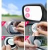 For Car Vehicle Side Blindspot Blind Spot 360 Wide Angle Car Rearview Mirror