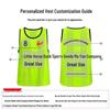 Striped Mesh Training Vest for Team Sports and Student Activities