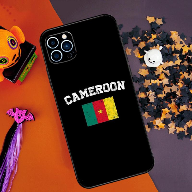 

Republic of Cameroon Flag Bumper Case For iPhone 15 16 14 Pro Max 11 12 13 Pro Max Mini XR 16e 16 15 Plus Phone Cover iPhone 11Pro MAX