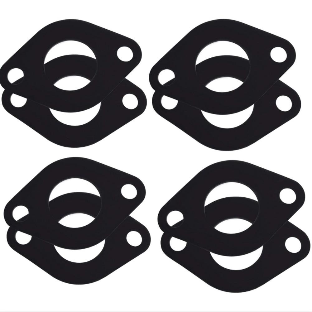 Flange Rubber Gasket for Circulator Pumps Compatible with For Valve Pipeline and Exhaust Pipe Gasket Multiple Packs