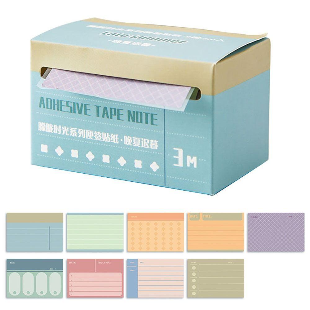 

70 шт./компл. полностью клейкий блокнот выдвижной дизайн этикетки наклейки высокое качество липкие заметки B