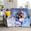 Soft flannel blanket, K-POPX-XG girl group poster blanket, portable home travel blanket, suitable for sofa beds, bedrooms, and