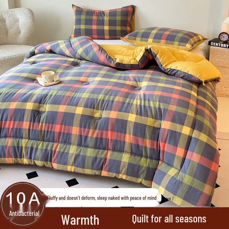 Muji-Style Four Seasons Polyester Comforter