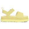 (WMNS) UGG Goldenstar Platform Sandal 'Lemon Yellow' Women's 1117954-LELI