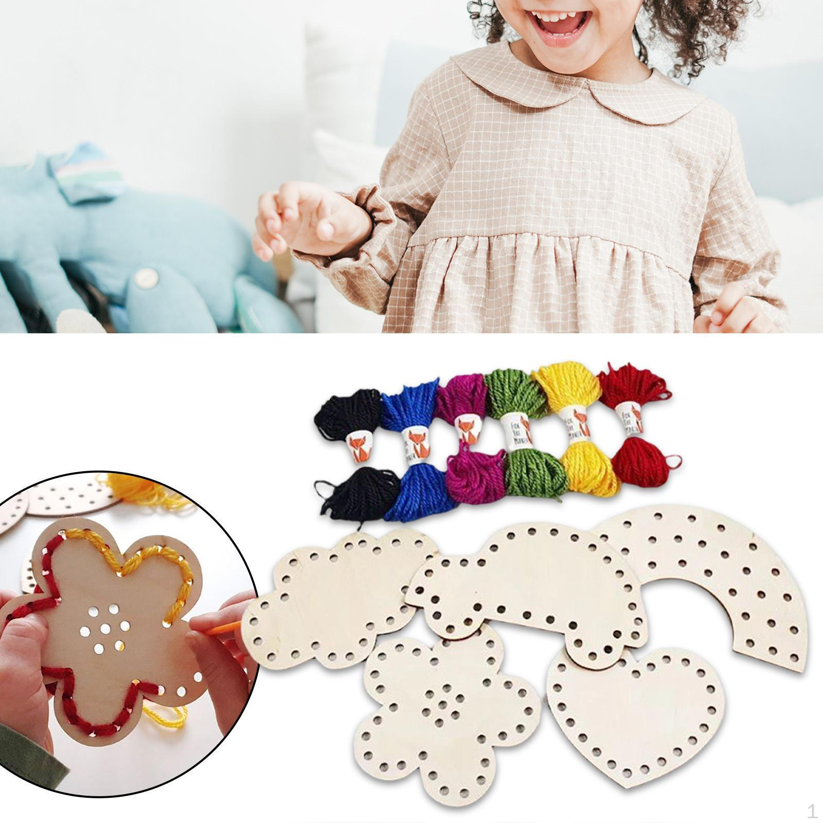 

Kids Lacing Toy Fine Motor Skill Durability, Educational, Easy to Use, Birthday Gift Learning