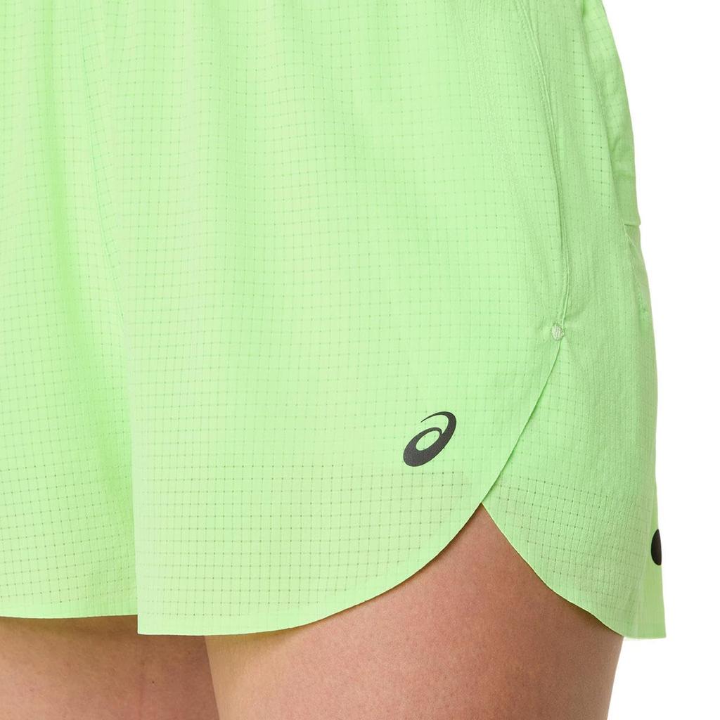 Asics Running Wear METARUN Split Shorts 2012D349 Women's 300 (Illuminate Green) M
