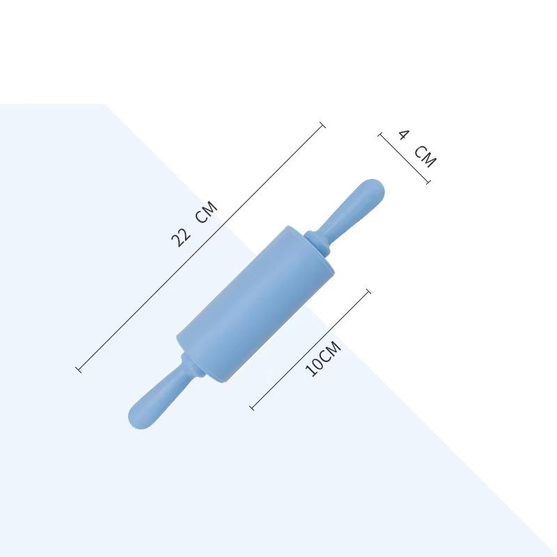 32/30/43cm Silicone Rolling Pin Non-Stick Pastry Dough Flour Roller Fondant Cake Noodles Dumpling Roller for Kitchen Baking Tool