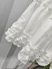 Spring/Summer 2026 High-Waisted Korean Style Ruffled Lace Cake Skirt