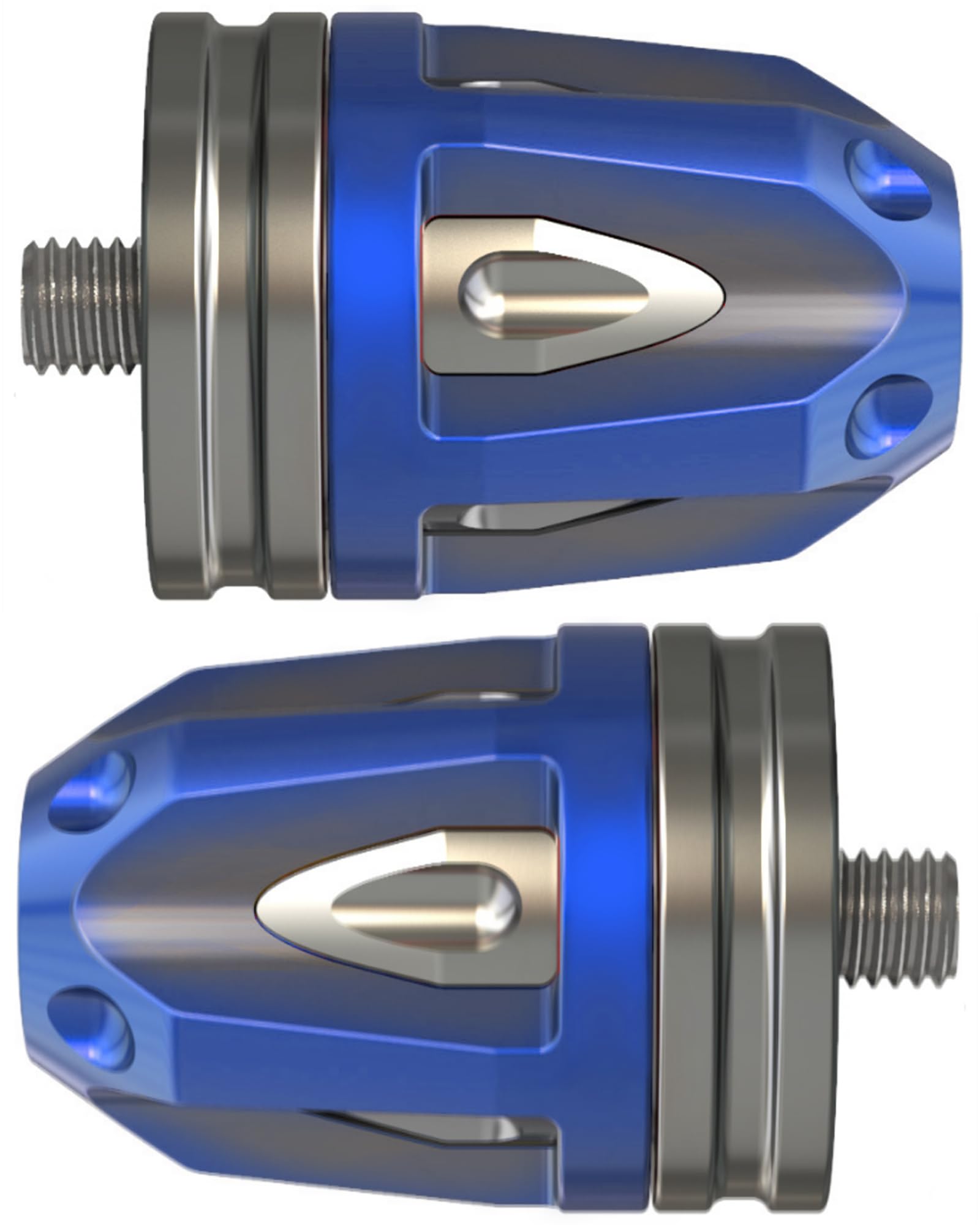 

Bar End Ends for Kawasaki and NINJA250 h&b Caps/Grip Z900RS, ZRX1200DAEG, (Heat Titanium)