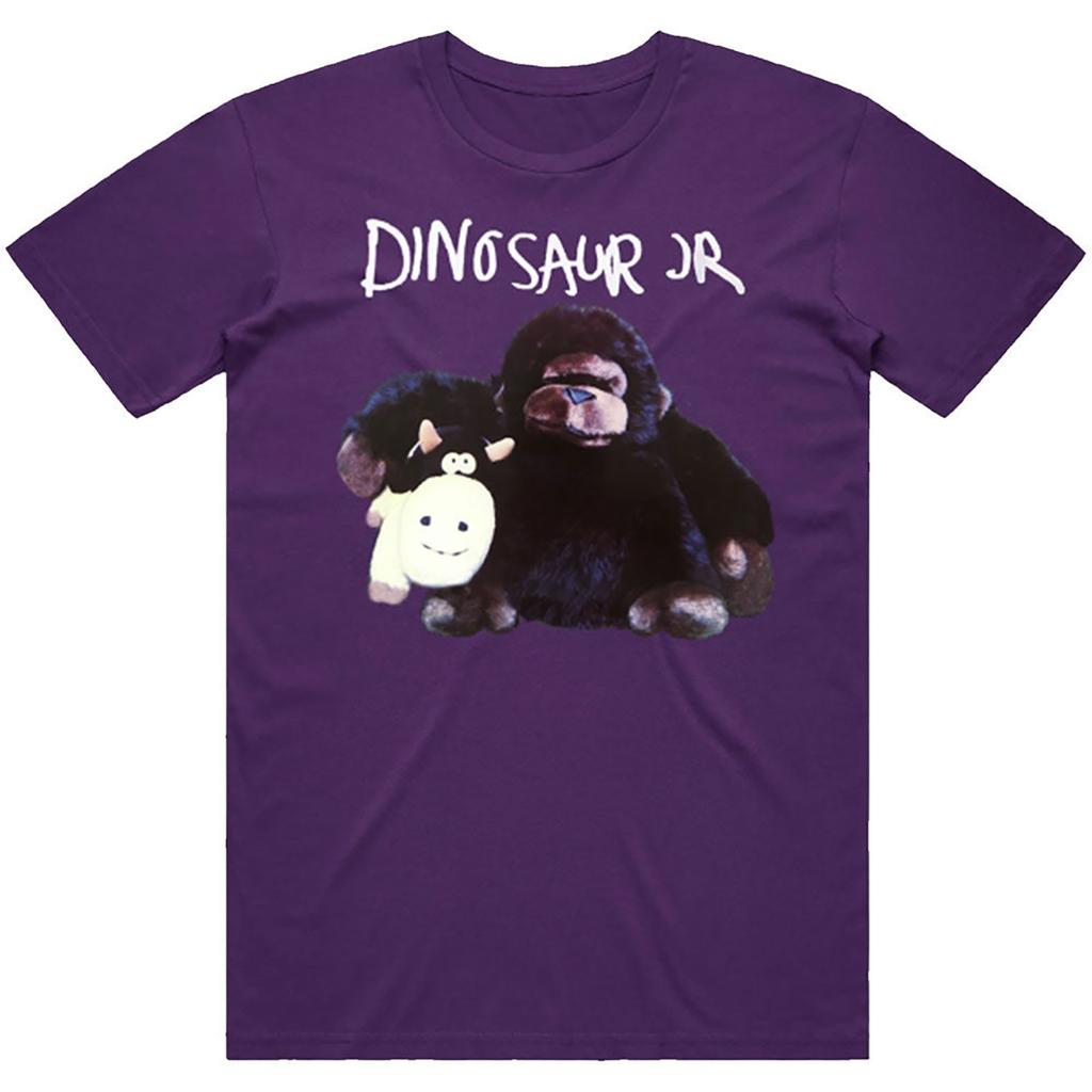 Herr Dinosaur Jr Vagn T-shirt Herr Dam T-shirts Topp Lila