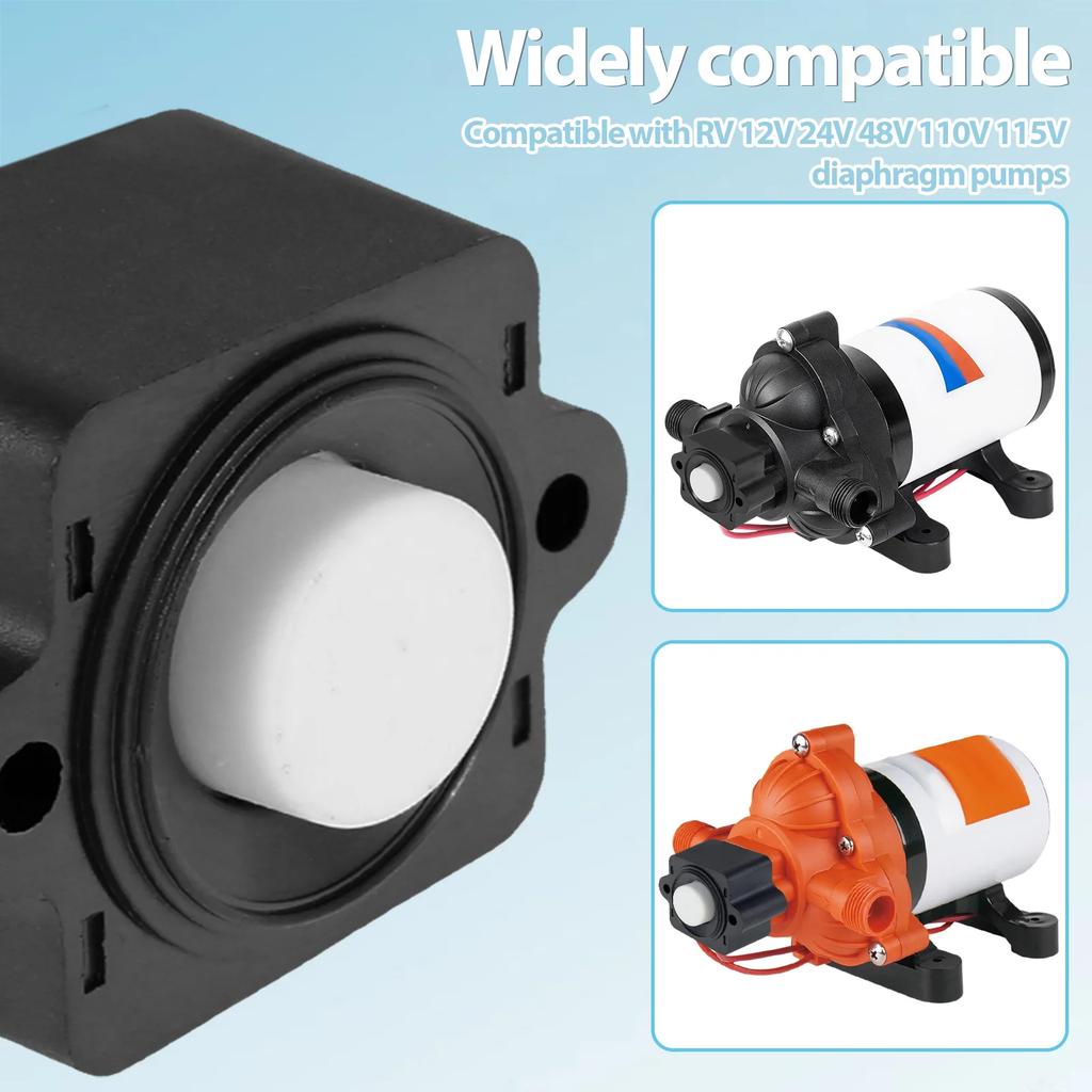 RV Diaphragm Pump Pressure Switch 40 to 80PSI RV Water Pump Pressure Switch Assembly Waterproof Diaphragm Pump Pressure Switch
