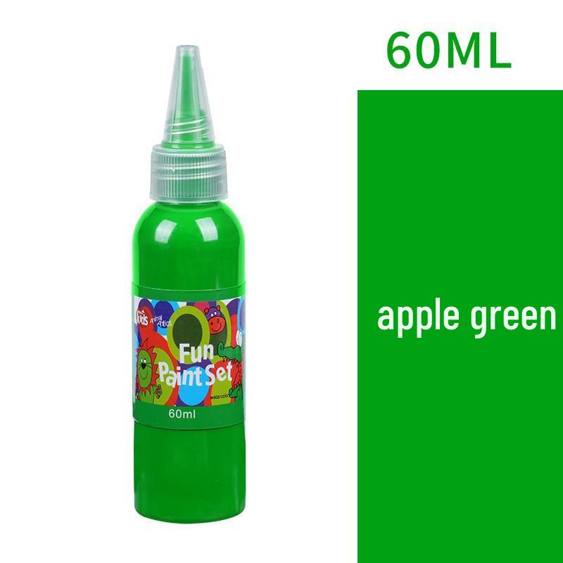 60ml Kinderfingerfarben-Set: 12 Aquarellfarben für Kunst & Face Painting
