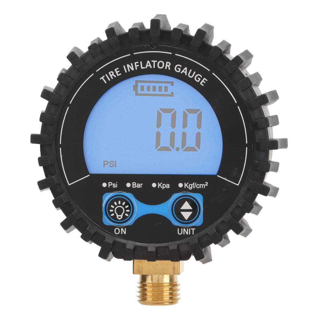 Digitální měřič tlaku v pneumatikách 3?Rozsah 200 PSI LCD Podsvícený Přesné Odečítání Univerzální pro Auto Nákladní Auto RV