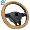 DERMAY D-Form Mikrofaserleder Auto Lenkradbezug Vier Jahreszeiten Lenkradnaben für VW GOLF 7 2015 POLO JETTA